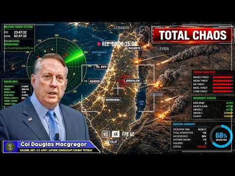 Netanyahu Declares Emergency As Iran Attack Cripples All Israel Defenses | Col Douglas Macgregor