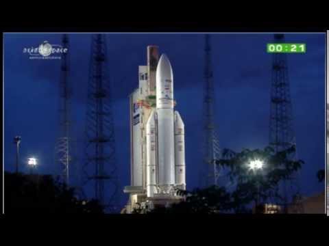 VOL VA213 - A592ES - ATV4 Albert Einstein - decollage takeoff liftoff