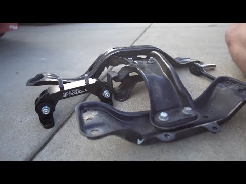 2015 Subaru WRX Torque Solutions Tranny mount/ Positive shift kit install