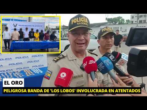 Cae peligrosa banda de 'Los Lob0s' responsable de atentad0s en El Oro