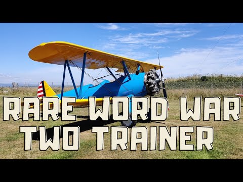 RARE WORLD WAR TWO TRAINER
