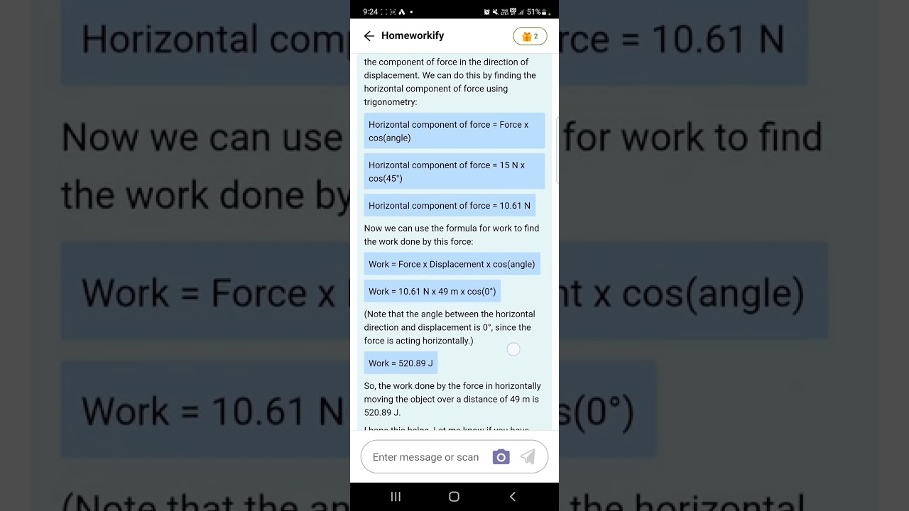 Homeworkify AI Homework Helper , Scan Solve Learn : Physics Demo
