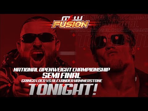 MLW Fusion Episode 57 Results Alex Hammerstone vs Gringo Loco, Jacob Fatu in Action