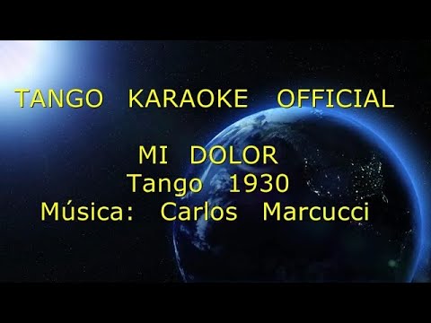 MI DOLOR  - TANGO KARAOKE OFFICIAL