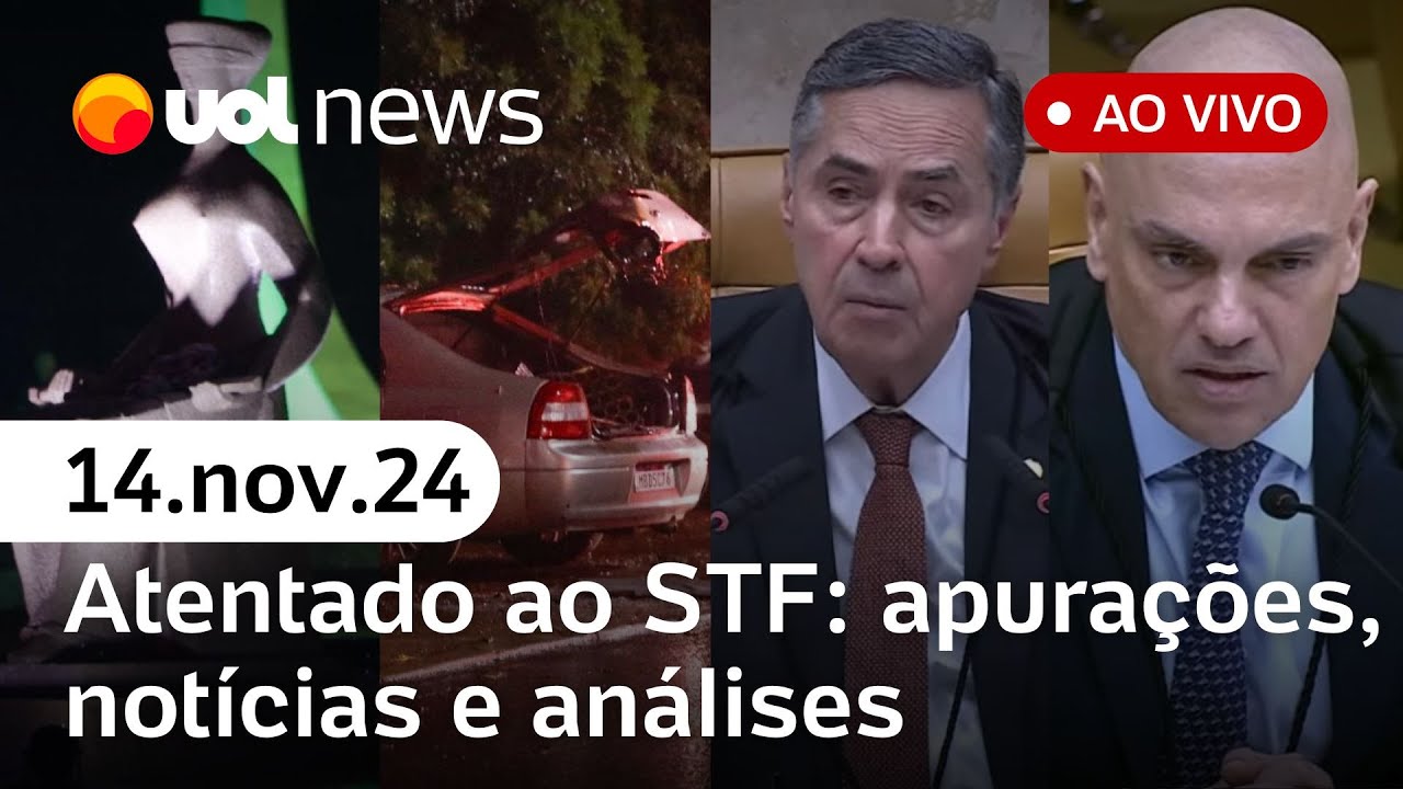 Atentado com bombas ao STF: Moraes era alvo; ministros condenam e futuro de anistia 8/1 | UOL News