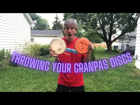 Throwing Discs Older than Me! #discgolf #golf ...