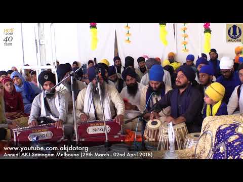 017 Melbourne 31 March 2018 – Saturday Kirtan   Bhai Satnam Singh Ji  Gurdaspur