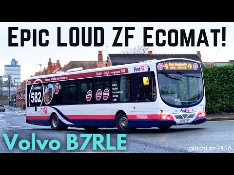 Experience the LOUD Musical ZF! Preserved First Manchester Volvo B7RLE