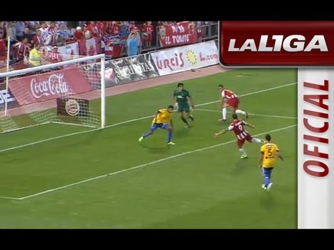 Gol de Charles (2-1) en el UD Almería - UD Las Palmas - HD