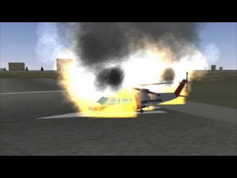 Helicopter CRASH - Helicopter Rescue Simulator