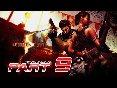 Resident Evil 5 (PS4) - Chris/Sheva - Walkthrough Gameplay PART 9 【60FPS】
