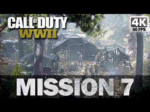 CALL OF DUTY: WW2 | Mission 7 Death Factory | Full Gameplay Walkthrough | 4K 60FPS - No Commentary