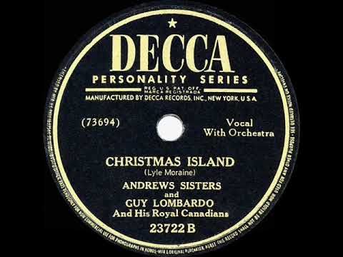 1946 Andrews Sisters and the Guy Lombardo Orchestra - Christmas Island