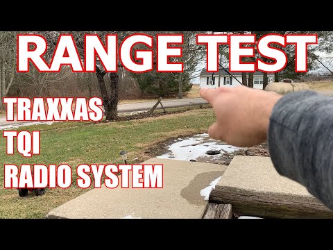 TRAXXAS TQI TRANSMITTER | RANGE TEST 2.4 | RAPID FIRE FPV