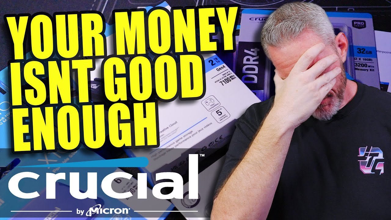 Micron doesn't think you are good business... Crucial Shutting Down