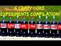 6 Crazy Coke Experiments Compilation! 