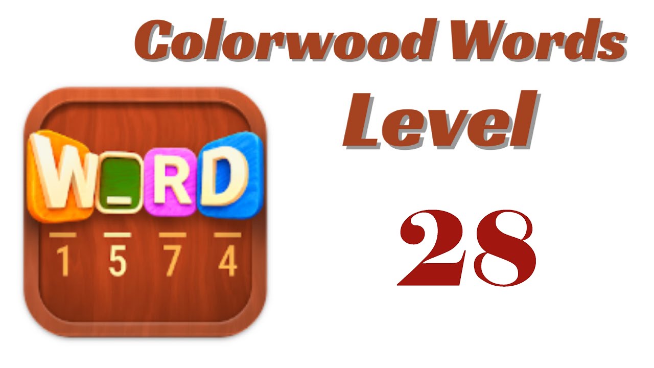 Colorwood Words level 28