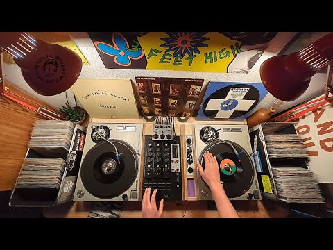 2 Hours Vinyl Mix - Disco, House, Boogie, Hip Hop & 80s - 7" 45RPM