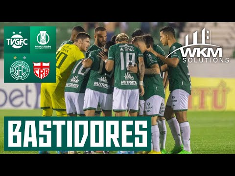 BASTIDORES   GUARANI X CRB