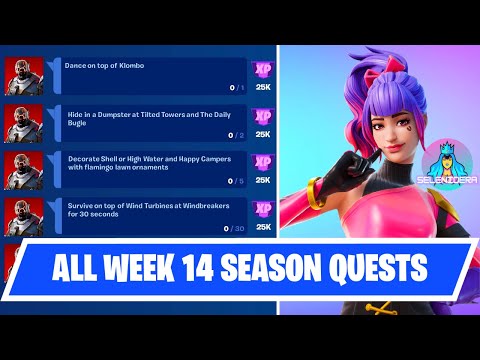 Fortnite All Week 14 Season Quests Guide - Chapter 3 Season 1
