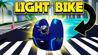 BUYING THE NEW $5,000,000 LIGHT BIKE! (ROBLOX Mad City)