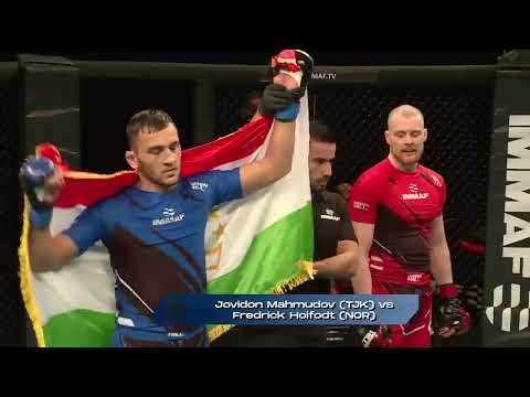 ТАДЖИКИСТАН vs НОРВЕГИЯ-АБУ ДАБИ Jovidon Mahmudov Tajikistan VS Fredrick Hoifodt Norway   immaf tv