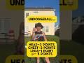 UNDODGEBALL GAME😂 double blindfolded #dodgeball #game #funny #sports #throwback