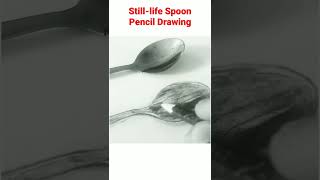 Realistic Spoon Drawing #howtodraw #art #shorts