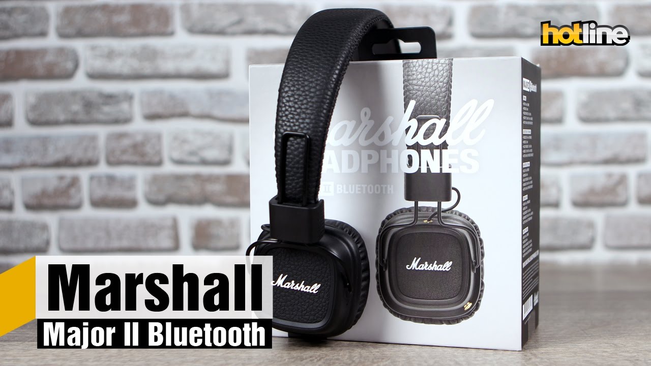 Наушники Marshall Major II Bluetooth Black