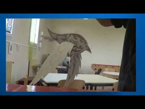 comment construire un oiseau en papier