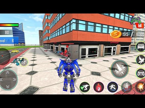 Flying Horse Robot Transformation Jeep Robot  Wars Games 2021 - Android Gameplay