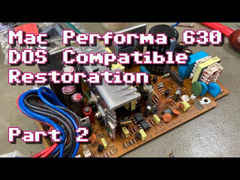 Apple Mac Performa 630 DOS Compatible Restoration Part 2