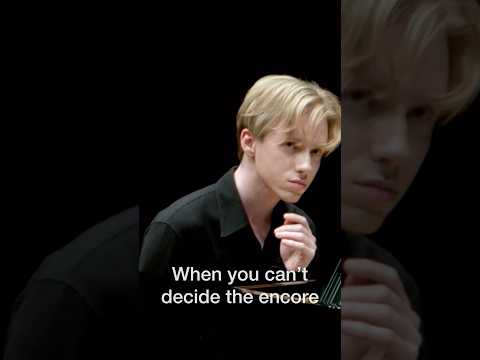 ⁠When you can’t decide the encore