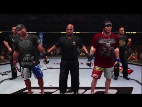 UFC 2010 - Gameplay - Title Mode - Brock Lesnar - Advanced 8 Man Ladder - Part 1 in HD.wmv