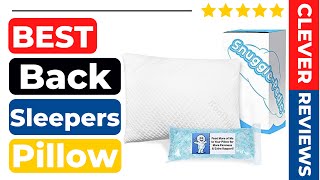 Best Pillow For Back Sleepers Amazon In 2022 🍁 Best 5 Tested & Buying Guide