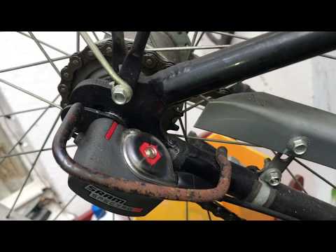 Adjusting the bicycle hub gear SRAM SPECTRO S7 from 2003 Instructions