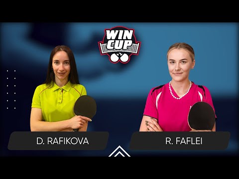 11:00 Diana Rafikova - Romaniia Faflei West 1 WIN CUP 12.07.2024 | Table Tennis WINCUP