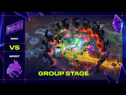 SPIRIT vs NAVI - Official Highlights - BLAST Slam IV Dota 2