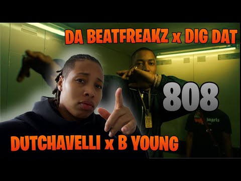 🤯 Da Beatfreakz x DigDat x Dutchavelli x B Young - 808 [Music Video] | GRM Daily | REACTION