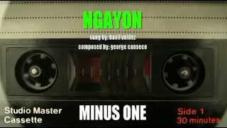 Ngayon - Original Minus One - Basil Valdez version