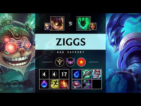 Ziggs Support vs Thresh - VN Master Patch 25.14
