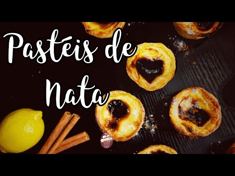 Pastéis de Nata | Authentic Portuguese Custard Tarts | Pastéis de Belém