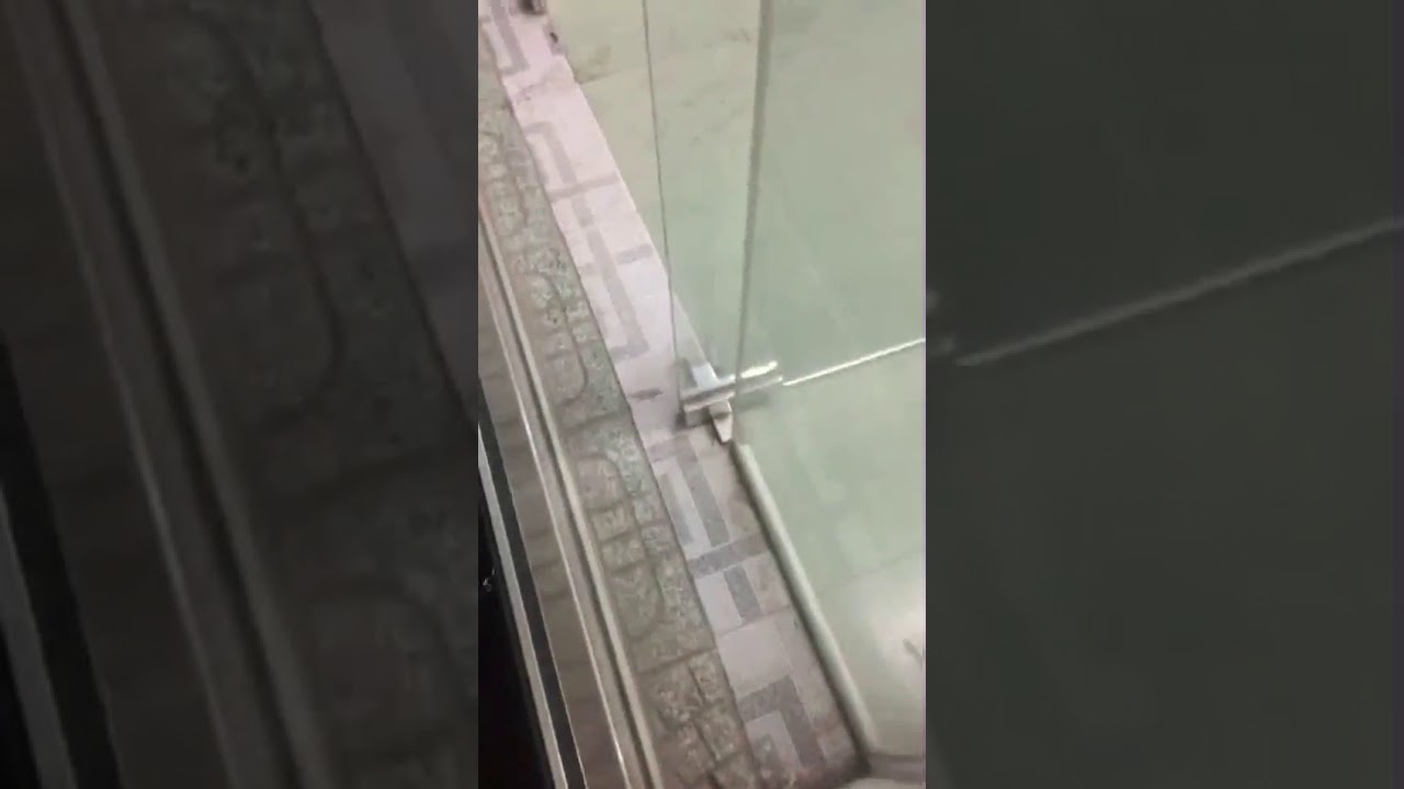 豪雨成災時淹水實際擋水影片1