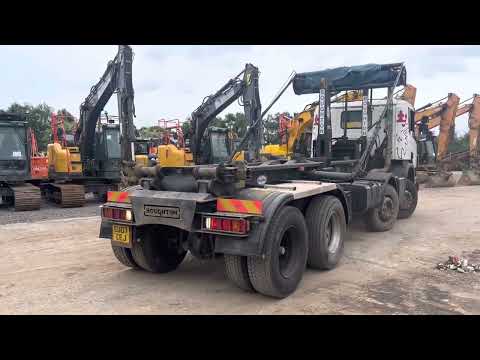 2007 Scania P380 8x4 Hook Loader, In auction Saturday 21st May 2022 - EU07CEJ