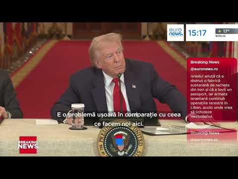 Trump, reacție nervoasă când i s-a spus că există informații că Rusia ajută Iranul