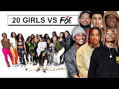 20 GIRLS VS. 6 YOUTUBERS: F.O.E !!!