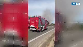 Marina di Ragusa: sbanda con l’auto, resta incastrato e muore carbonizzato