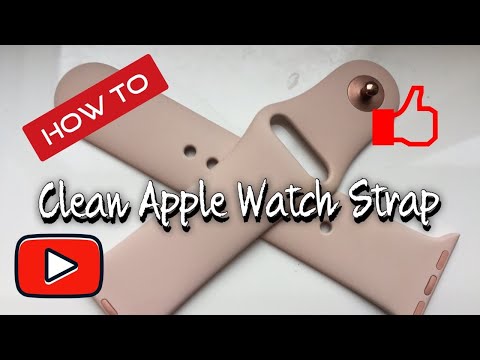 How to clean your Apple Watch sport band / strap...