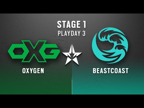 Oxygen vs Beastcoast // North American League 2022 - Stage 1 - Playday #3