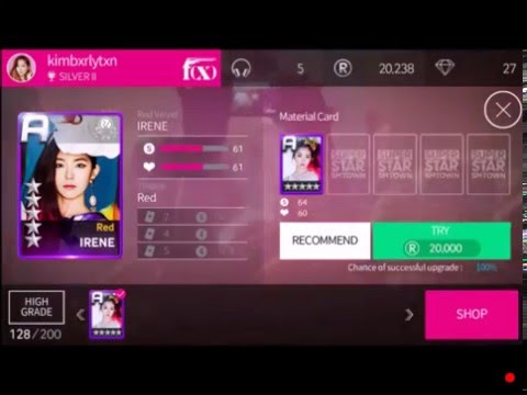 SUPERSTAR SMTOWN  - Irene A to S card upgrade